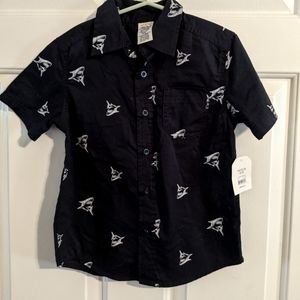 Shark top for boy